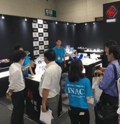 オートモーティブ名古屋2019　ブース&サンプルの様子